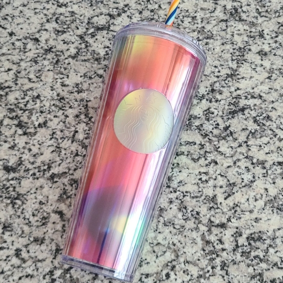Starbucks rainbow pride kaleidoscope tumbl… - Picture 7 of 7